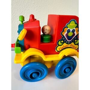 Vintage 1983 Fisher Price Crazy Clown Brigade #657 - Incomplete Set Rare